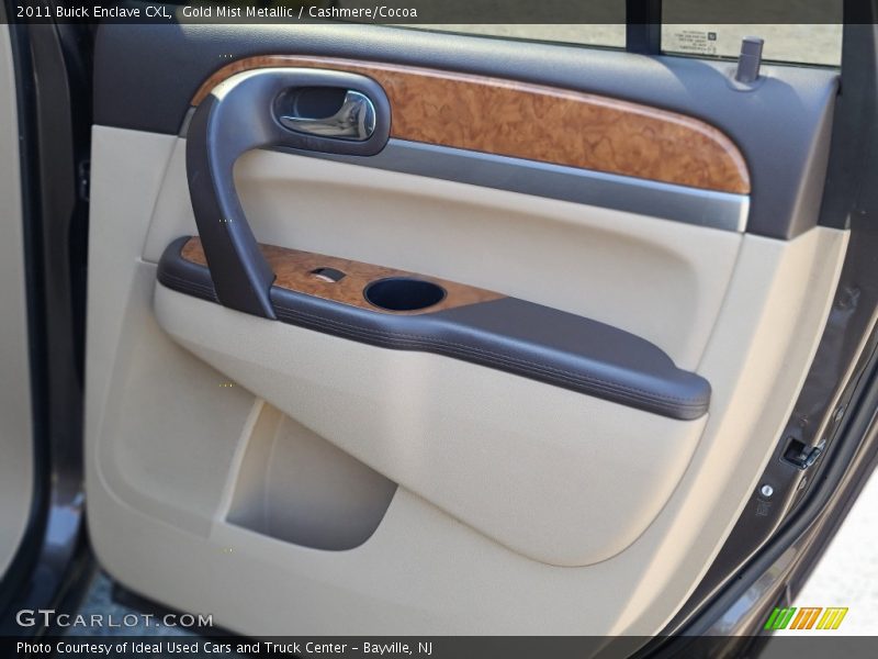 Gold Mist Metallic / Cashmere/Cocoa 2011 Buick Enclave CXL