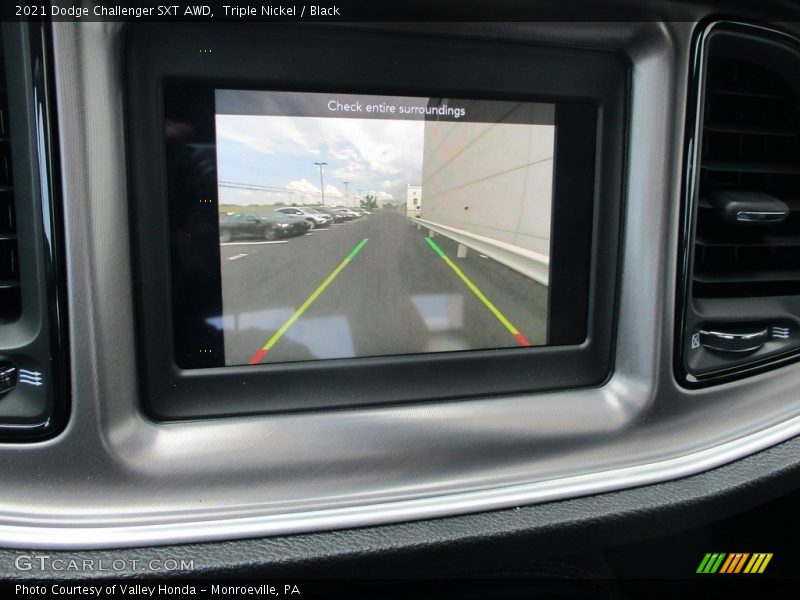 Triple Nickel / Black 2021 Dodge Challenger SXT AWD