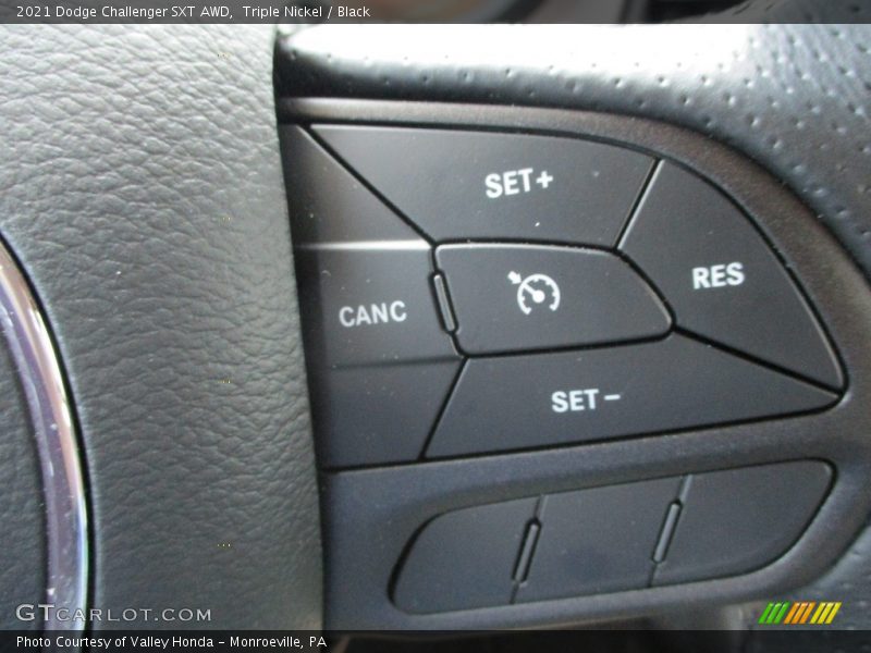 Triple Nickel / Black 2021 Dodge Challenger SXT AWD