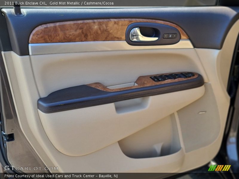 Gold Mist Metallic / Cashmere/Cocoa 2011 Buick Enclave CXL