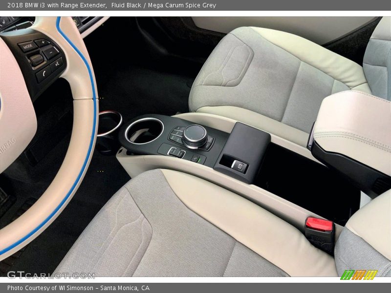 Fluid Black / Mega Carum Spice Grey 2018 BMW i3 with Range Extender