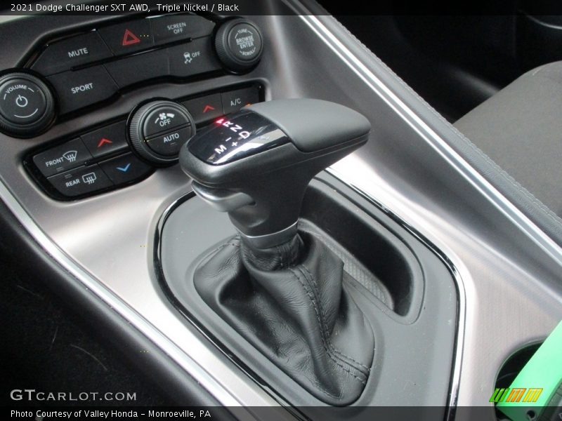 Triple Nickel / Black 2021 Dodge Challenger SXT AWD
