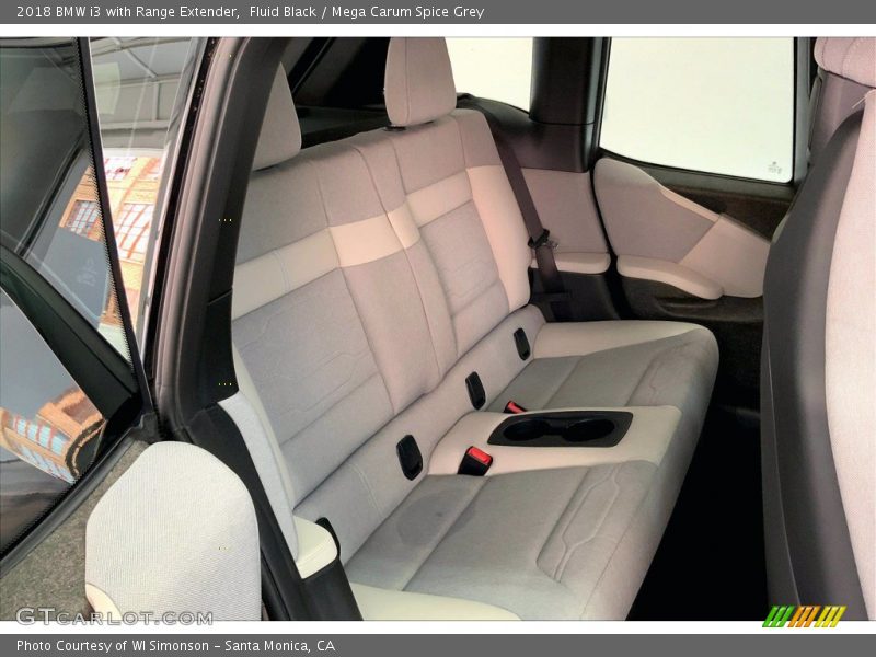Fluid Black / Mega Carum Spice Grey 2018 BMW i3 with Range Extender
