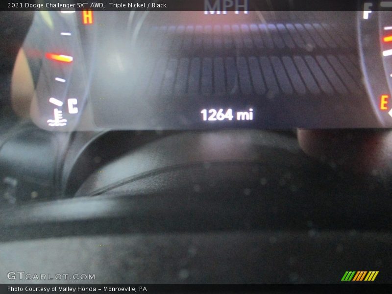 Triple Nickel / Black 2021 Dodge Challenger SXT AWD