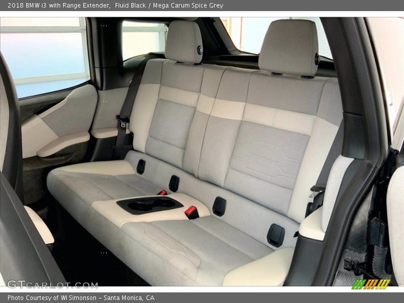 Fluid Black / Mega Carum Spice Grey 2018 BMW i3 with Range Extender