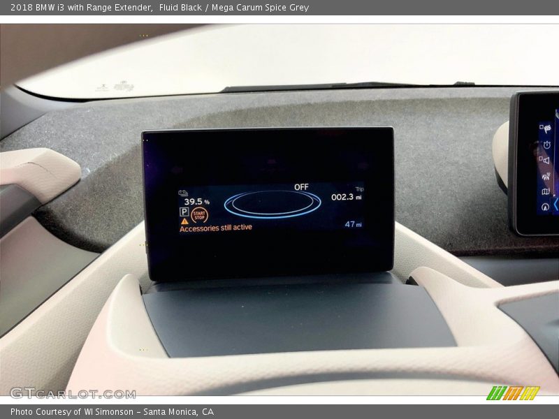 Fluid Black / Mega Carum Spice Grey 2018 BMW i3 with Range Extender