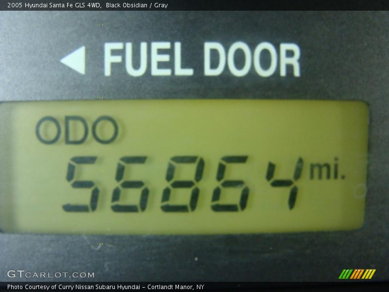 Black Obsidian / Gray 2005 Hyundai Santa Fe GLS 4WD