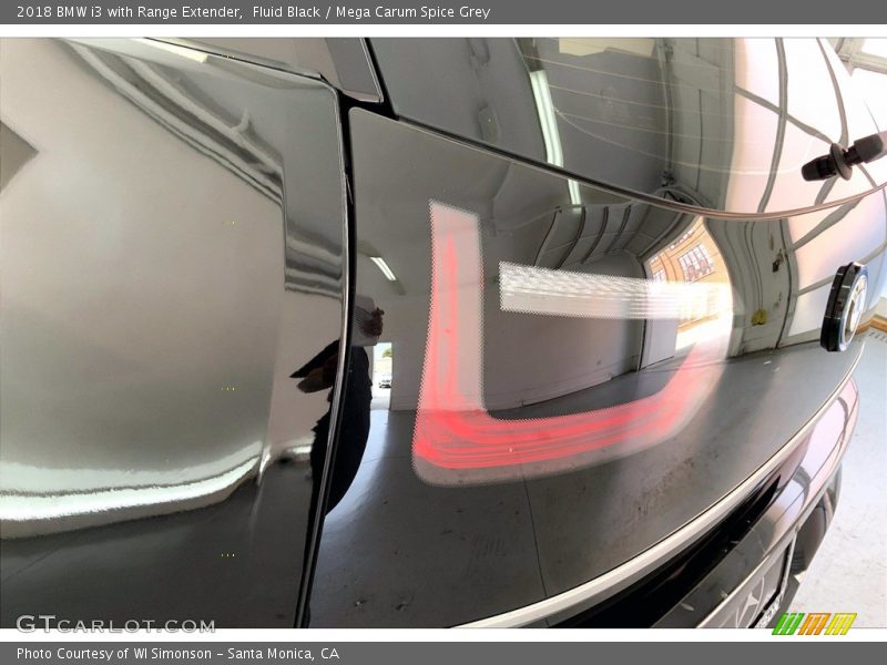 Fluid Black / Mega Carum Spice Grey 2018 BMW i3 with Range Extender