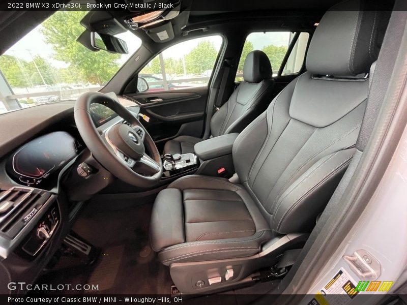Front Seat of 2022 X3 xDrive30i