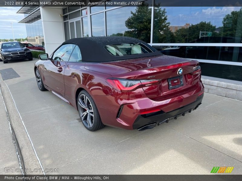  2022 4 Series M440i xDrive Convertible Aventurin Red Metallic