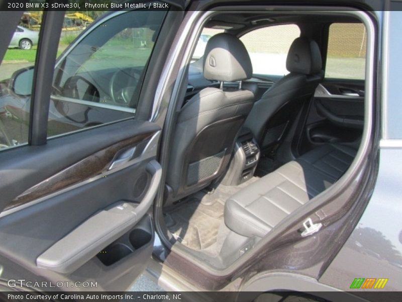 Phytonic Blue Metallic / Black 2020 BMW X3 sDrive30i