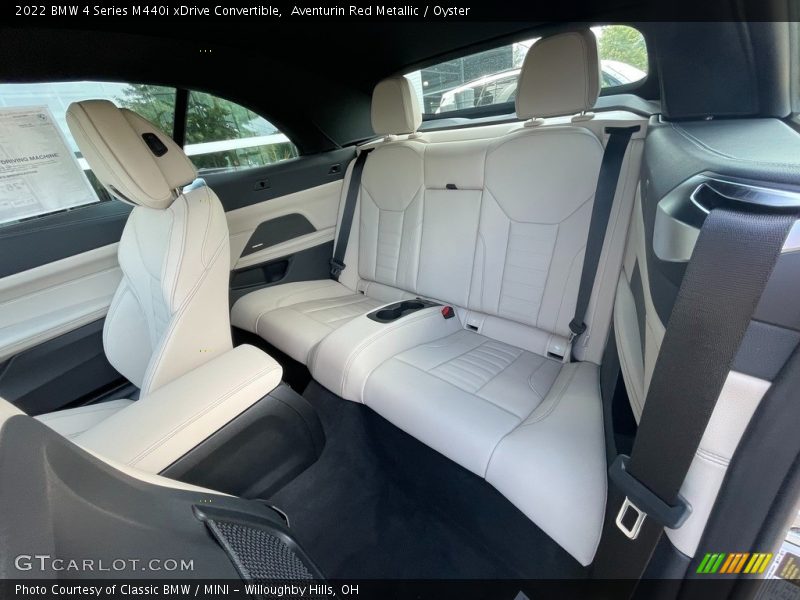 Rear Seat of 2022 4 Series M440i xDrive Convertible