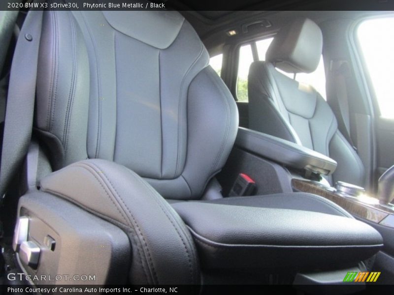 Phytonic Blue Metallic / Black 2020 BMW X3 sDrive30i