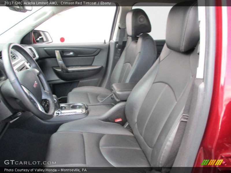 Crimson Red Tintcoat / Ebony 2017 GMC Acadia Limited AWD