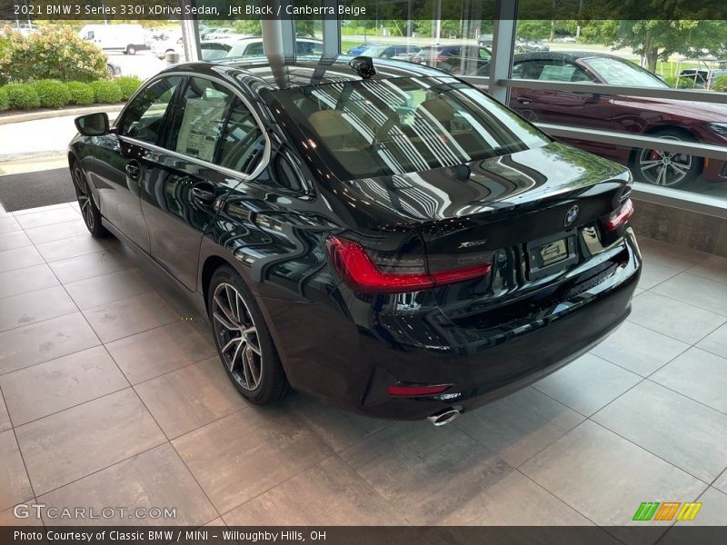 Jet Black / Canberra Beige 2021 BMW 3 Series 330i xDrive Sedan