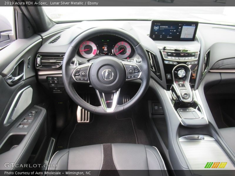 Lunar Silver Metallic / Ebony 2019 Acura RDX A-Spec