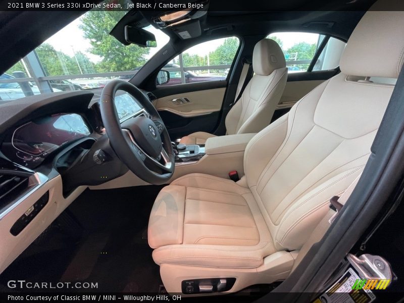 Front Seat of 2021 3 Series 330i xDrive Sedan