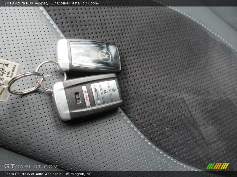 Lunar Silver Metallic / Ebony 2019 Acura RDX A-Spec