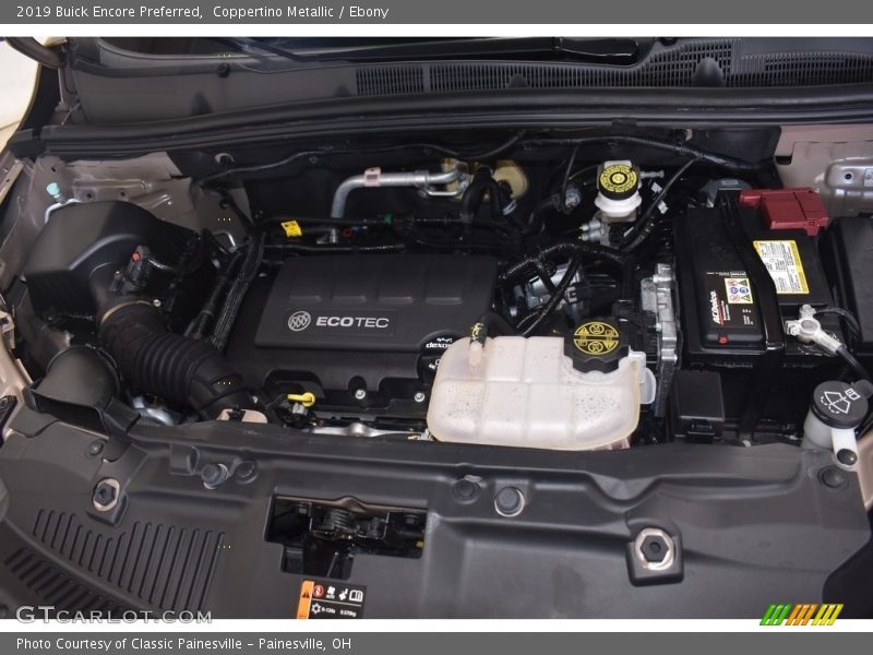 Coppertino Metallic / Ebony 2019 Buick Encore Preferred