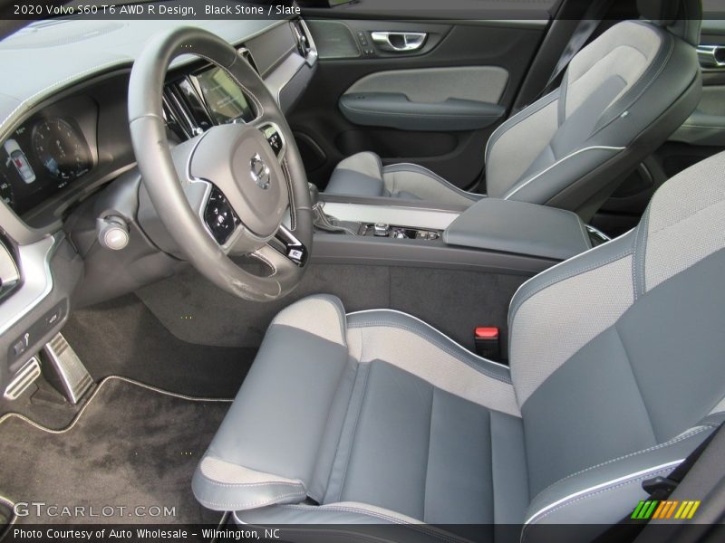Front Seat of 2020 S60 T6 AWD R Design