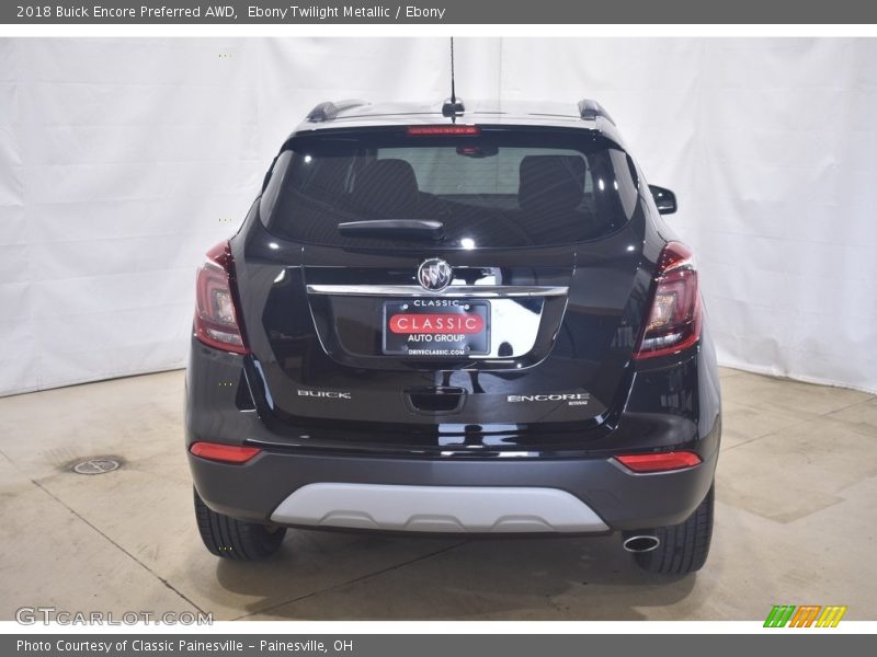 Ebony Twilight Metallic / Ebony 2018 Buick Encore Preferred AWD