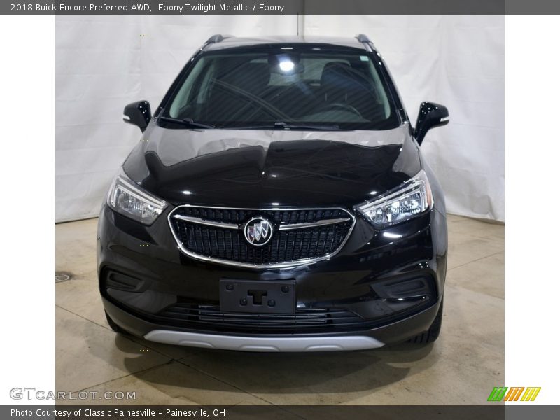 Ebony Twilight Metallic / Ebony 2018 Buick Encore Preferred AWD