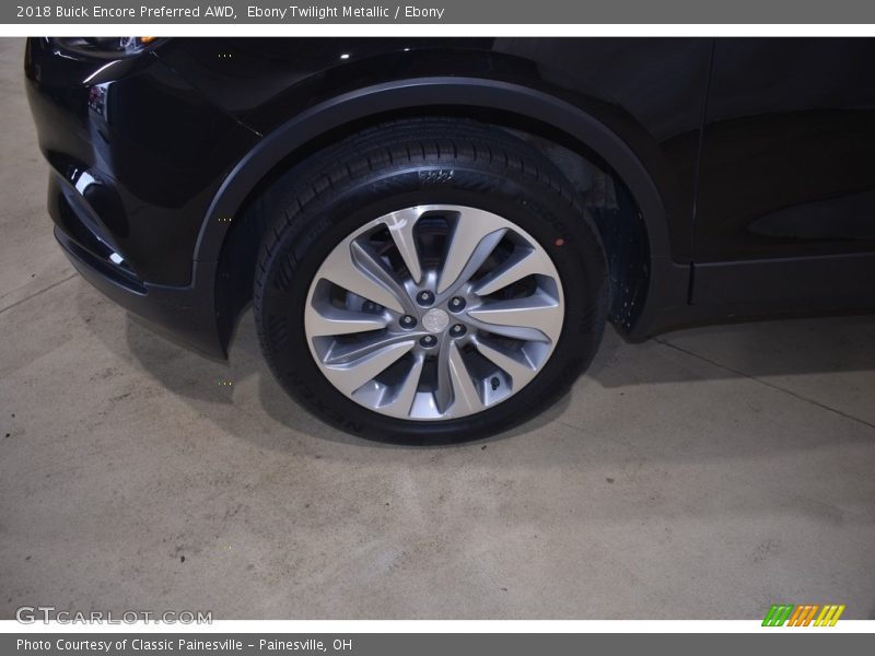 Ebony Twilight Metallic / Ebony 2018 Buick Encore Preferred AWD