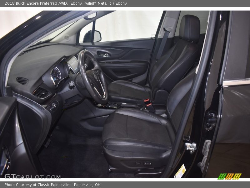 Ebony Twilight Metallic / Ebony 2018 Buick Encore Preferred AWD
