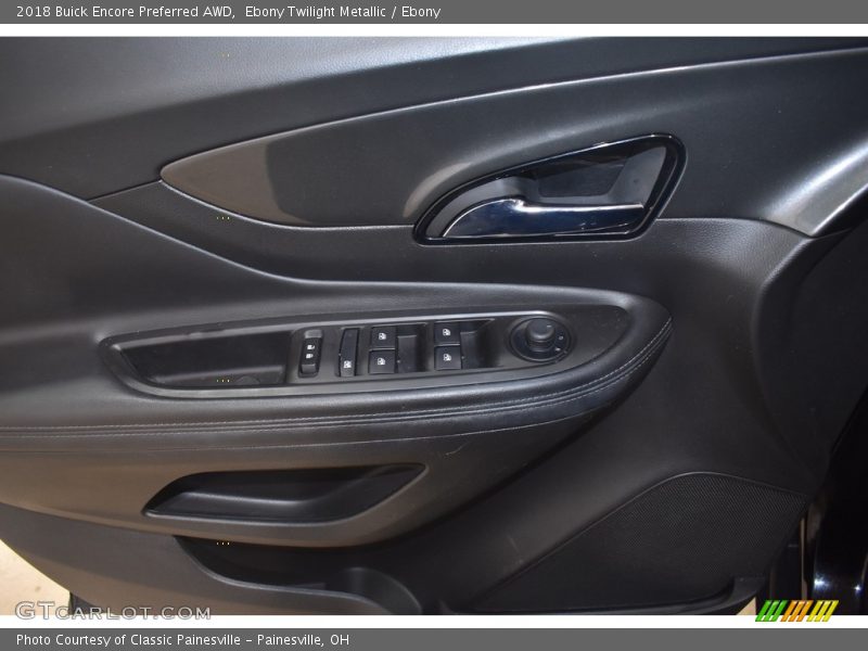 Ebony Twilight Metallic / Ebony 2018 Buick Encore Preferred AWD