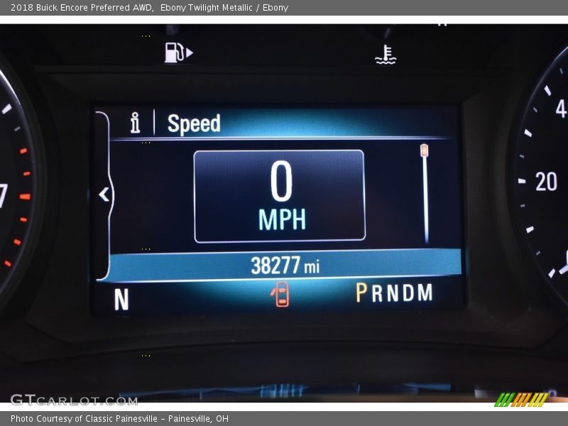 Ebony Twilight Metallic / Ebony 2018 Buick Encore Preferred AWD