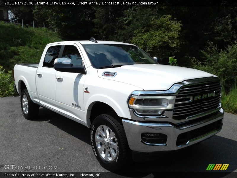 Front 3/4 View of 2021 2500 Laramie Crew Cab 4x4
