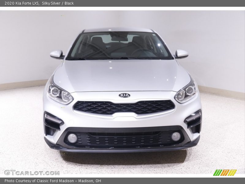 Silky Silver / Black 2020 Kia Forte LXS