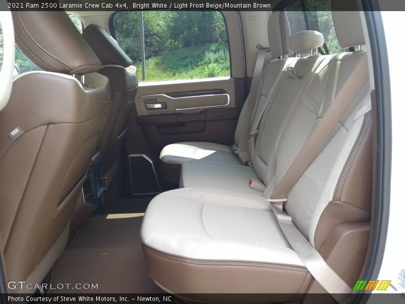 Rear Seat of 2021 2500 Laramie Crew Cab 4x4