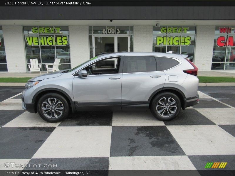 Lunar Silver Metallic / Gray 2021 Honda CR-V EX