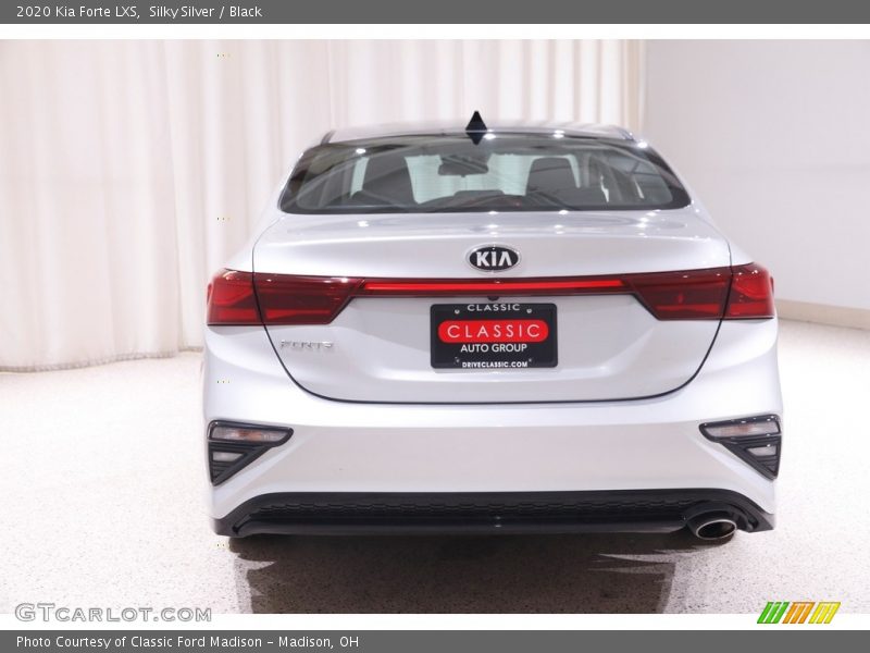 Silky Silver / Black 2020 Kia Forte LXS