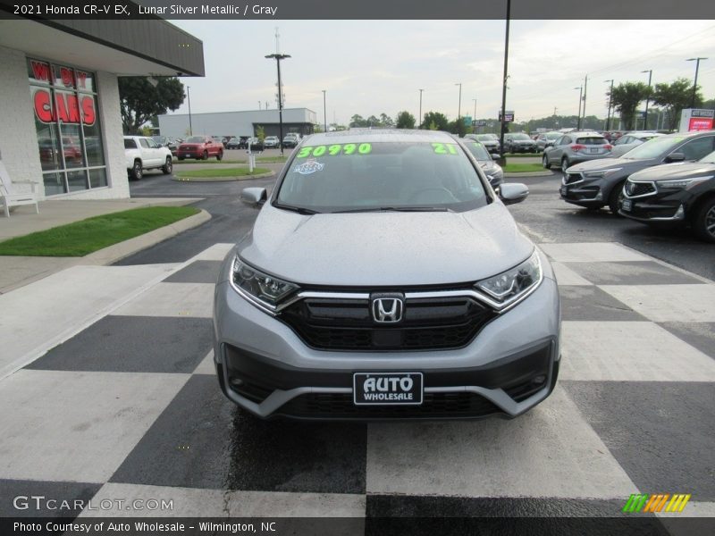 Lunar Silver Metallic / Gray 2021 Honda CR-V EX