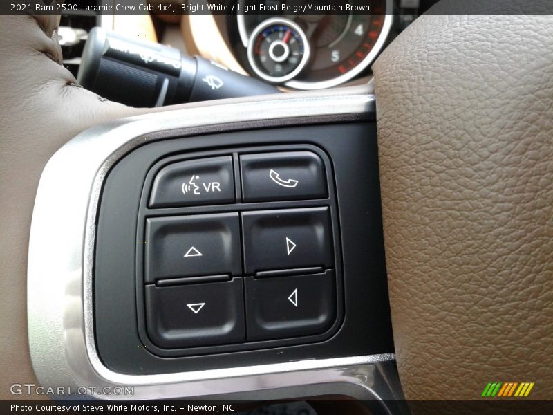  2021 2500 Laramie Crew Cab 4x4 Steering Wheel