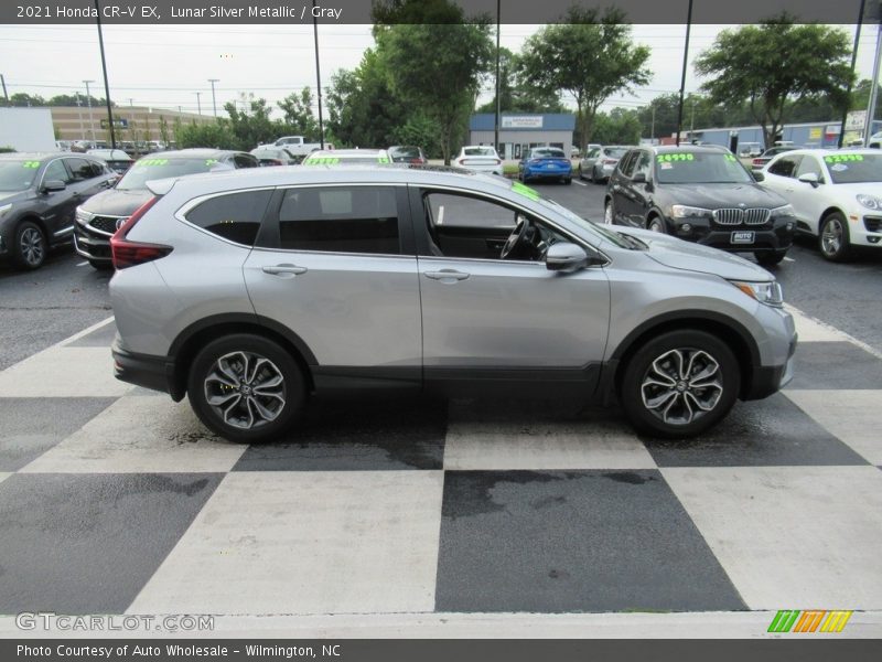 Lunar Silver Metallic / Gray 2021 Honda CR-V EX