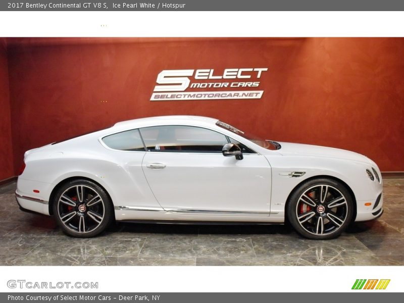  2017 Continental GT V8 S Ice Pearl White