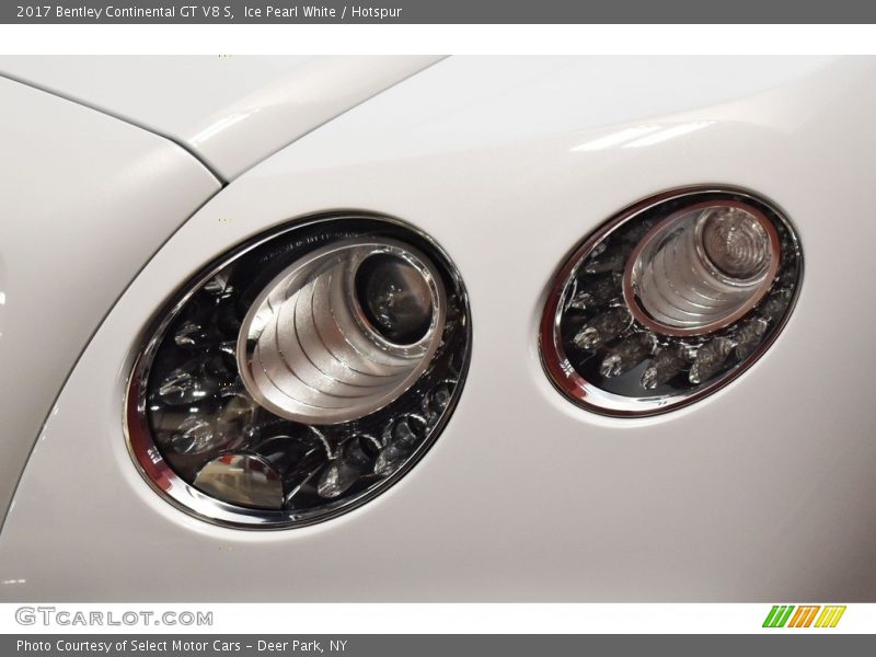 Ice Pearl White / Hotspur 2017 Bentley Continental GT V8 S