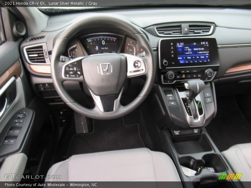Lunar Silver Metallic / Gray 2021 Honda CR-V EX