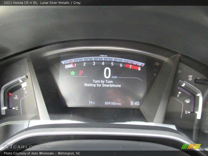 Lunar Silver Metallic / Gray 2021 Honda CR-V EX