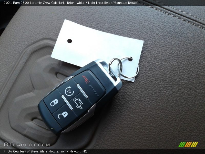 Keys of 2021 2500 Laramie Crew Cab 4x4