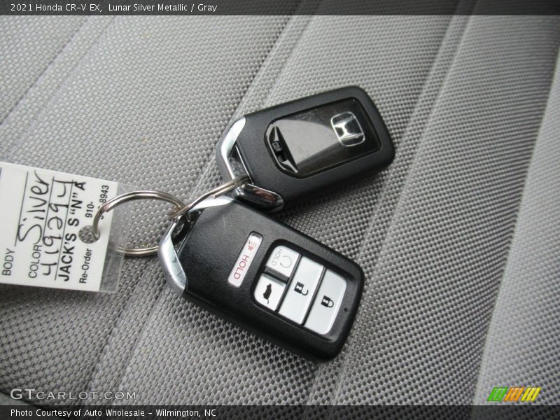 Lunar Silver Metallic / Gray 2021 Honda CR-V EX