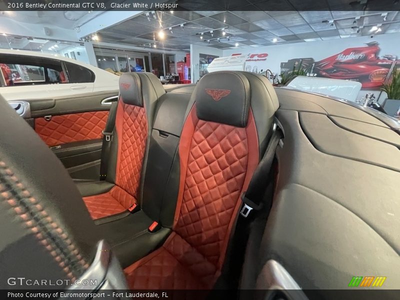 Rear Seat of 2016 Continental GTC V8 