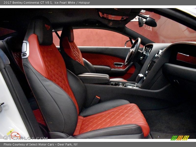 Front Seat of 2017 Continental GT V8 S