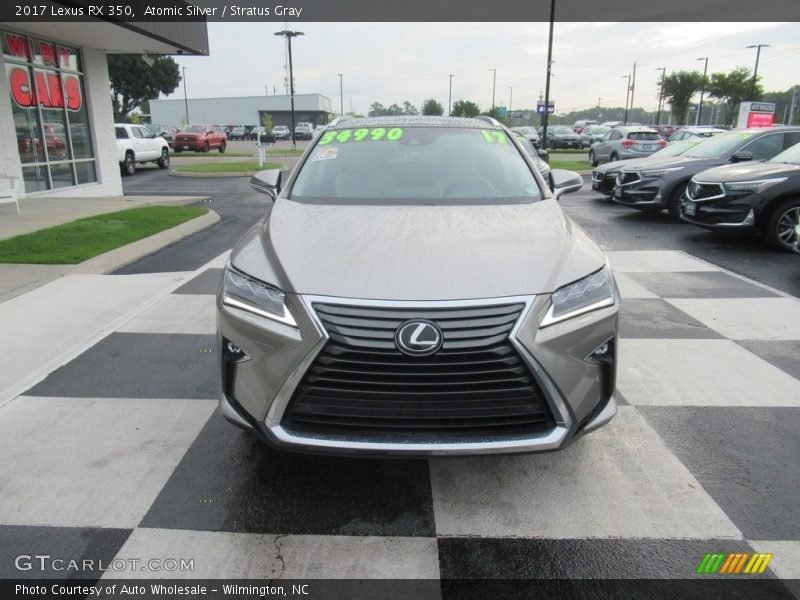 Atomic Silver / Stratus Gray 2017 Lexus RX 350