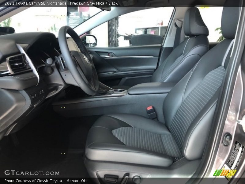 Predawn Gray Mica / Black 2021 Toyota Camry SE Nightshade