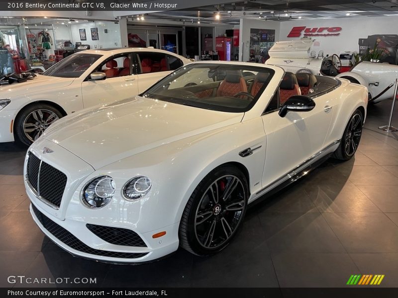  2016 Continental GTC V8  Glacier White