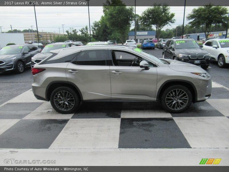 Atomic Silver / Stratus Gray 2017 Lexus RX 350